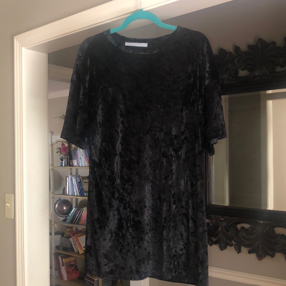 Velvet shirt